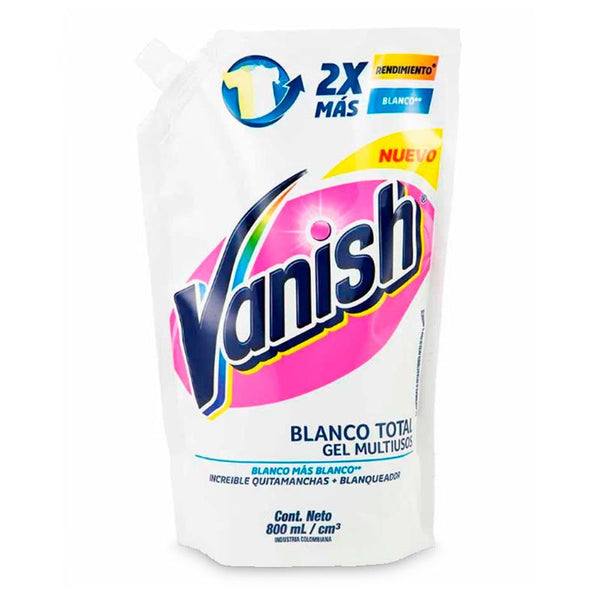 LIMPIADOR VANISH 800C LIQ BLANCO DOY PAC
